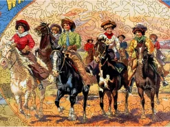 Liberty Puzzles A Bevy of Wild West Women* Puzzles