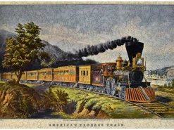 Liberty Puzzles American Express Train* Puzzles