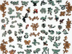 Liberty Puzzles Birds and Camellia Bushes in Flower* Puzzles