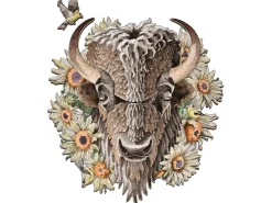 Liberty Puzzles Bison and Sunflowers* Puzzles