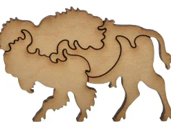 Liberty Puzzles Bison and Sunflowers* Puzzles