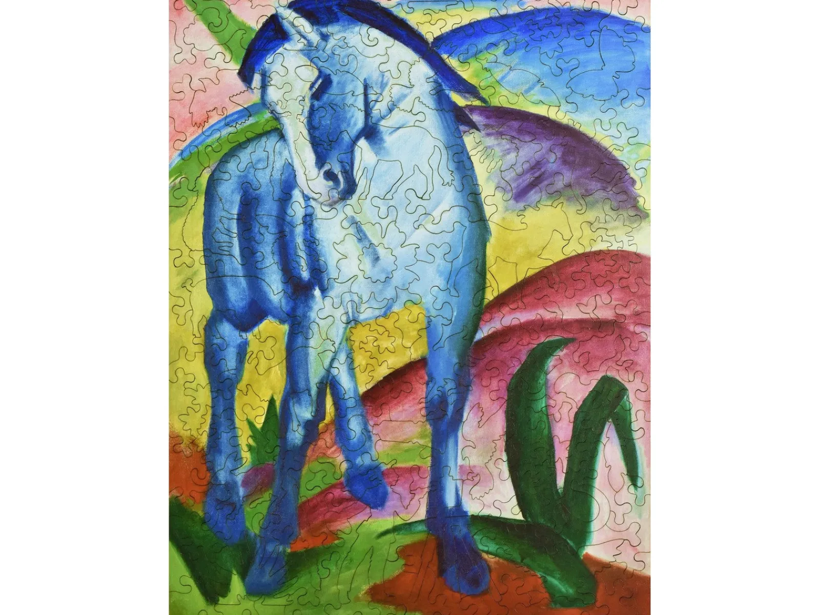 Liberty Puzzles Blue Horse I (Large Piece)* Puzzles