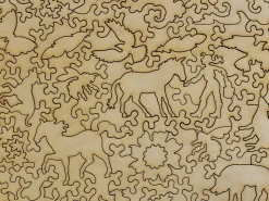 Liberty Puzzles Blue Horse I (Large Piece)* Puzzles
