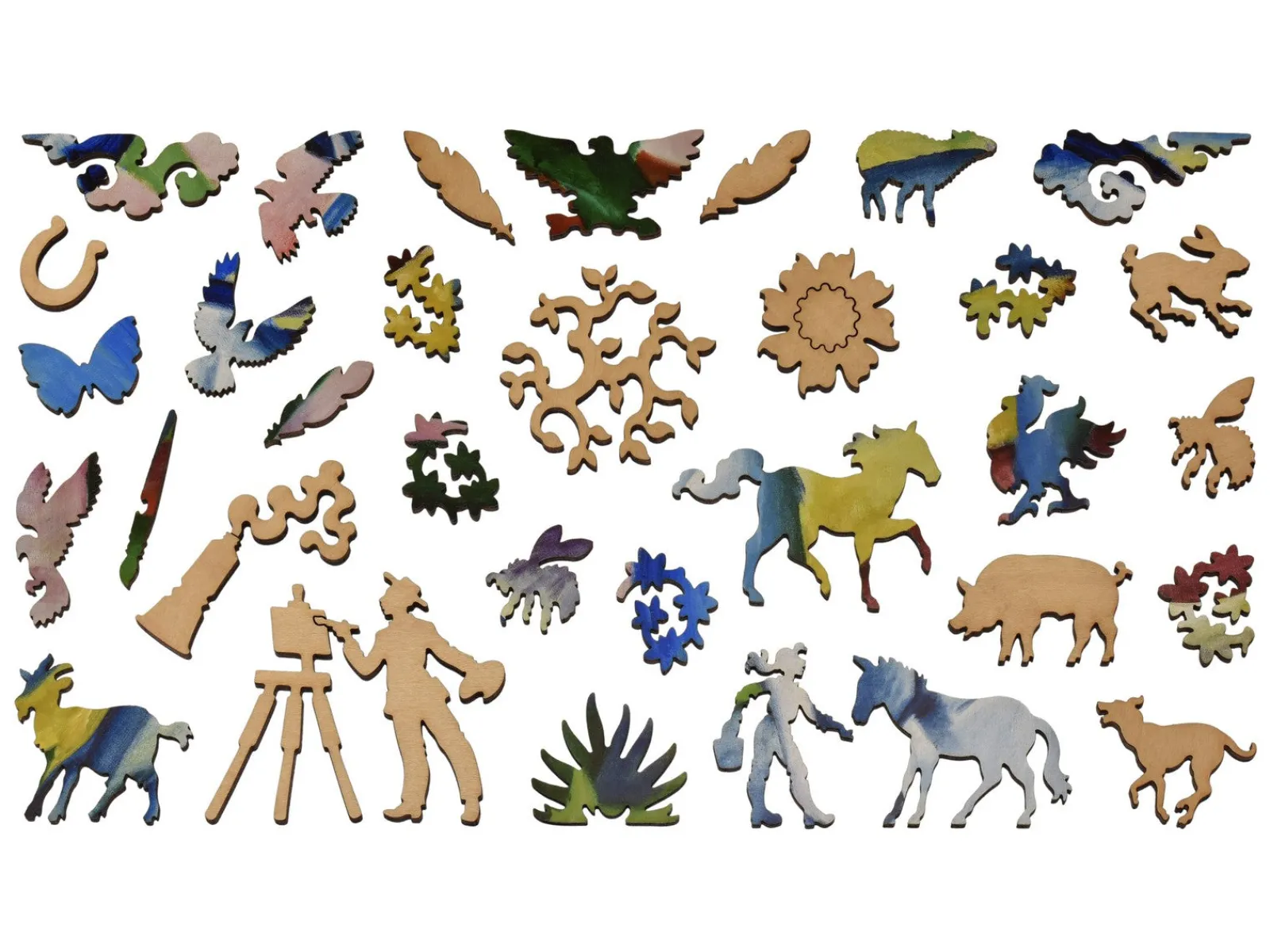 Liberty Puzzles Blue Horse I (Large Piece)* Puzzles