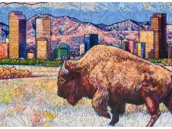 Liberty Puzzles Buffalo Moon* Puzzles