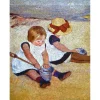 Liberty Puzzles Children Playing on the Beach* Puzzles