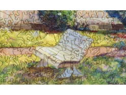Liberty Puzzles Coastal Landscape with Blooming Lilac Bush* Puzzles