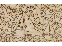 Liberty Puzzles Coastal Landscape with Blooming Lilac Bush* Puzzles