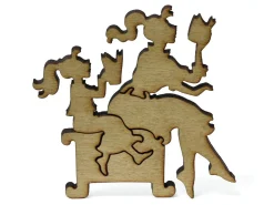 Liberty Puzzles Coastal Landscape with Blooming Lilac Bush* Puzzles