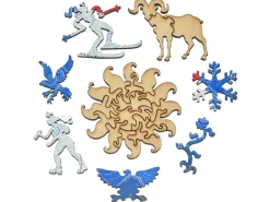 Liberty Puzzles Colorado Flag, Watercolor* Puzzles