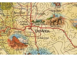 Liberty Puzzles Colorado Xplorer Map* Puzzles