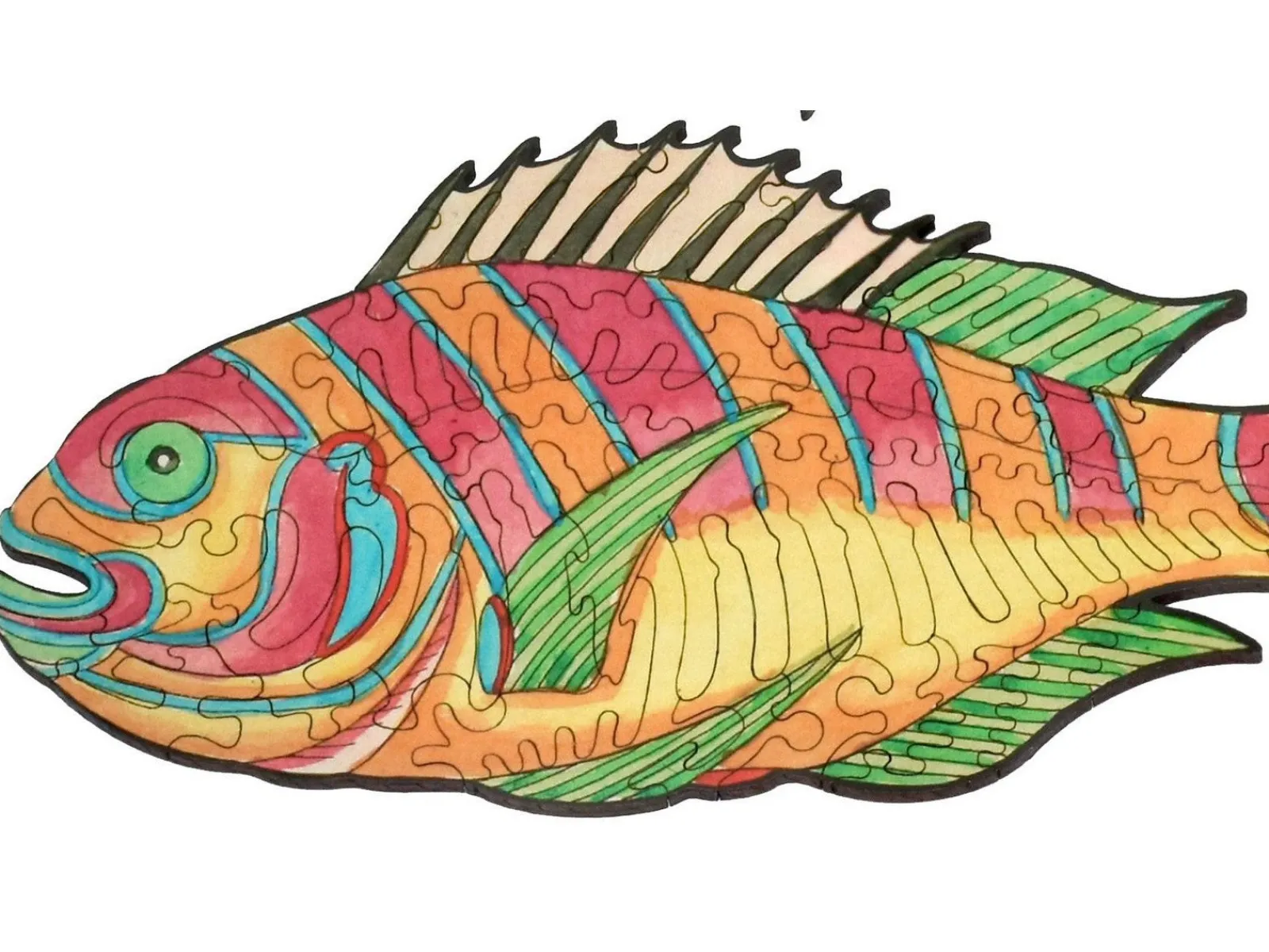 Liberty Puzzles Colorful Fish of the East Indies* Puzzles