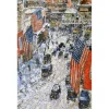 Liberty Puzzles Flags on 57th Street, Winter 1918* Puzzles