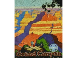 Liberty Puzzles Grand Canyon Santa Fe Railroad* Puzzles
