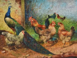 Liberty Puzzles Hens and Peacock* Puzzles
