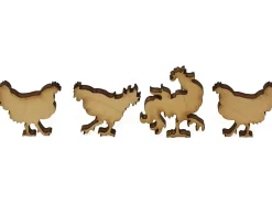 Liberty Puzzles Hens and Peacock* Puzzles
