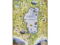 Liberty Puzzles Lake Tahoe Map* Puzzles