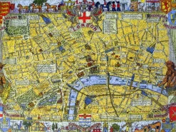 Liberty Puzzles Map of London* Puzzles