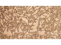 Liberty Puzzles Menton Seen from Cap Martin* Puzzles
