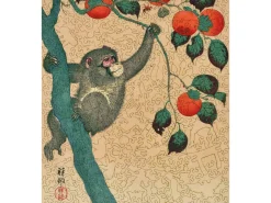 Liberty Puzzles Monkey in Persimmon Tree* Puzzles