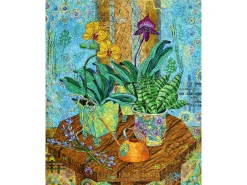 Liberty Puzzles Orchids in East Window* Puzzles