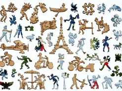 Liberty Puzzles Paris Air France* Puzzles