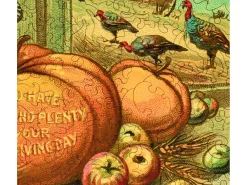 Liberty Puzzles Peace and Plenty Thanksgiving* Puzzles