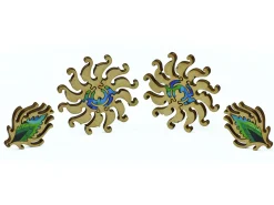 Liberty Puzzles Peacock and Pattern* Puzzles
