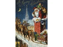 Liberty Puzzles Rooftop Reindeer* Puzzles