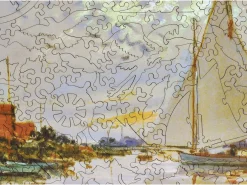 Liberty Puzzles Sailboat at Le Petit-Gennevilliers* Puzzles