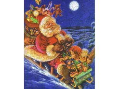 Liberty Puzzles Santa's Toboggan Ride* Puzzles
