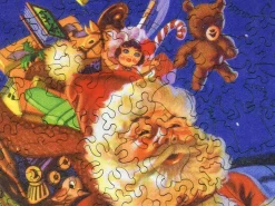 Liberty Puzzles Santa's Toboggan Ride* Puzzles