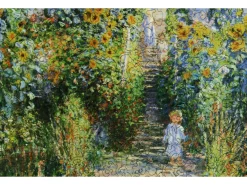 Liberty Puzzles The Artist's Garden at Vetheuil* Puzzles