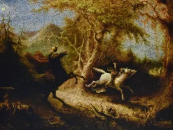 Liberty Puzzles The Headless Horseman Pursuing Ichabod Crane* Puzzles