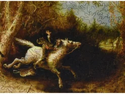 Liberty Puzzles The Headless Horseman Pursuing Ichabod Crane* Puzzles