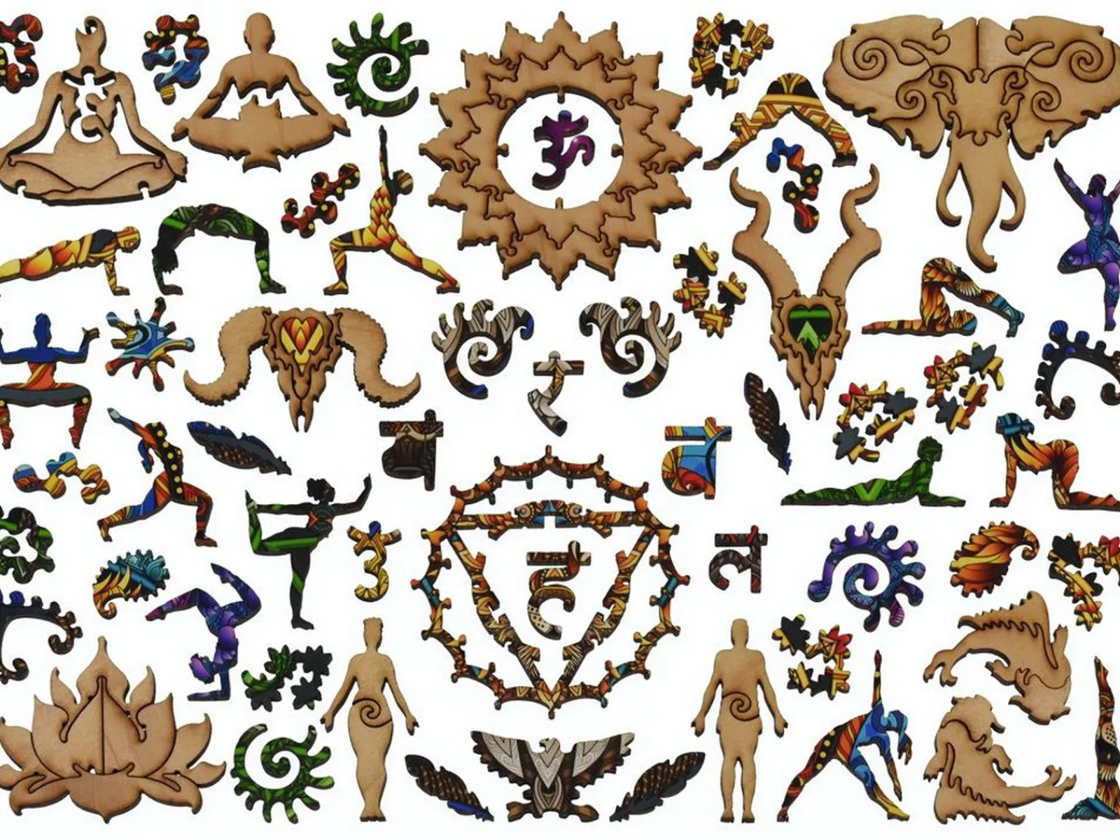 Liberty Puzzles The Seven Chakras* Puzzles