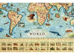 Liberty Puzzles The World Map* Puzzles