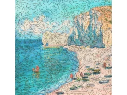 Liberty Puzzles Étretat: The Beach and the Falaise d'Amont* Puzzles