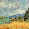 Liberty Puzzles Wheat Field with Cypresses* Puzzles