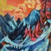 Liberty Puzzles Winter Landscape in Moonlight* Puzzles