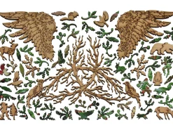 Liberty Puzzles Woodpecker, Owl and Thrush* Puzzles